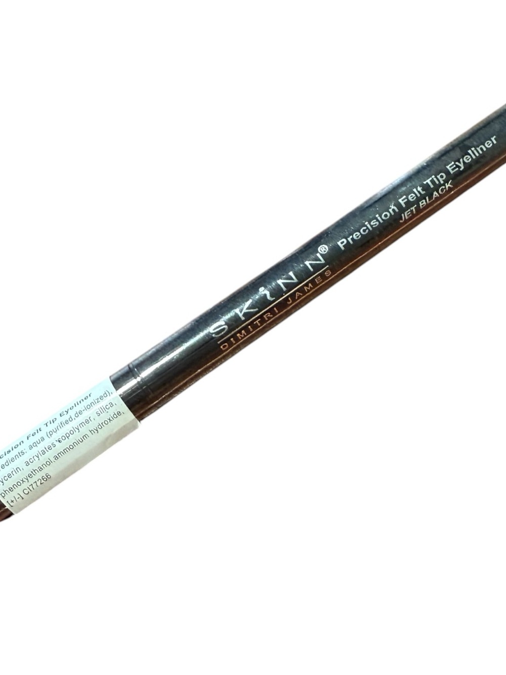 Skinn by Dimitri James Precision Felt Tip Eyeliner in Jet Black